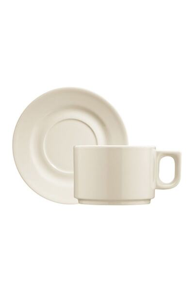 Kütahya Porselen 6 Lı Set Pera Otel Cay Fın.tblı Krem