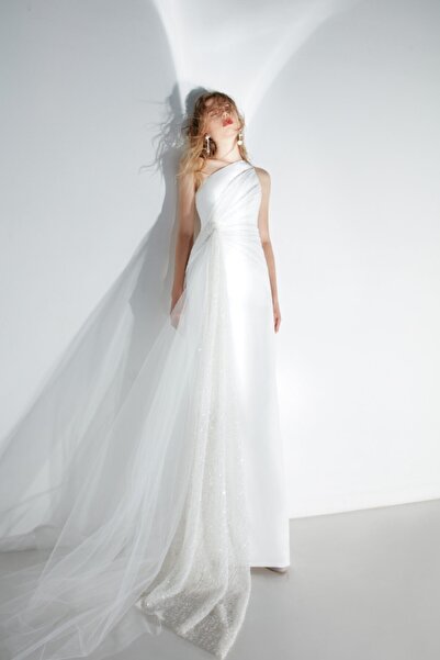 LE NOIR Whıte Brıde Elbise