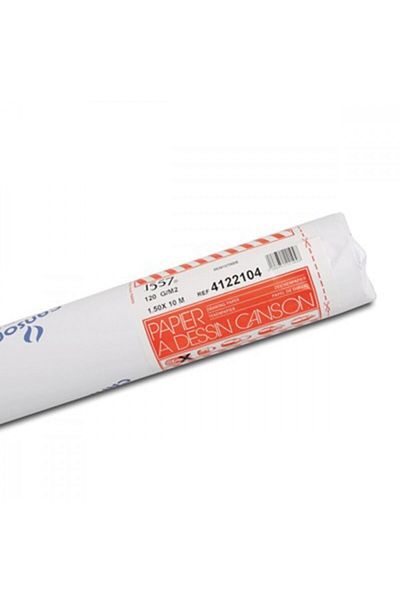 Canson 1557 Papier A Design Roll Drawing Paper 120gr 1.5x10 Meters