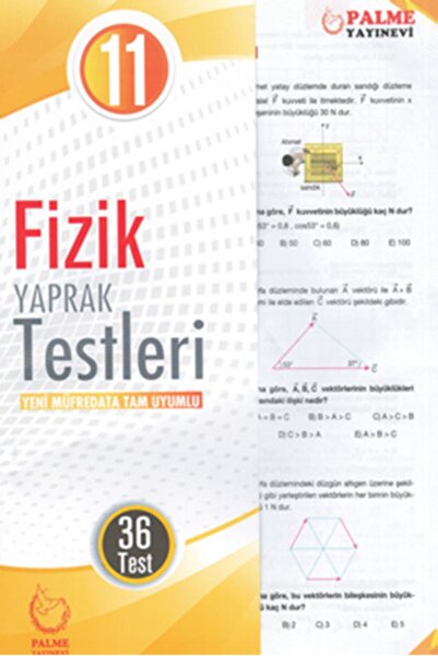 Palme Yayınevi 11, Sınıf Fizik Yaprak Testi ( 36 Test )