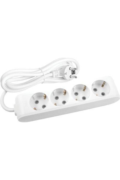 VİKO Ml-90113401 Multi-let 4lü Priz Çocuk Korumalı Topraklı 1 Metre Kablolu G...