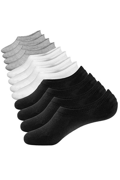 socksbox Pachet de 12 șosete pentru toate anotimpurile din bumbac