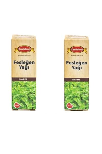 Cemilefendi زيت الريحان سيميلفندي - 2 قطعة 20 مل