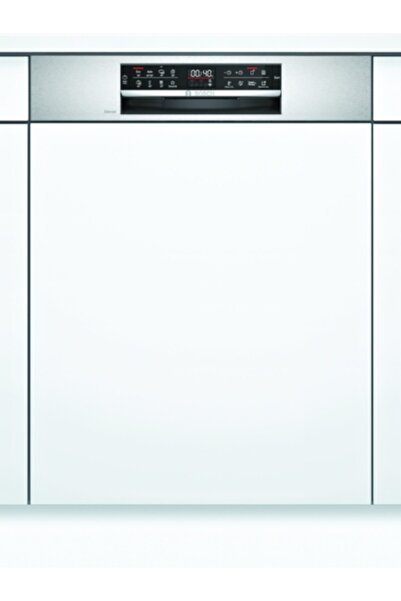 Bosch SMI6EKS80T Yarı Ankastre Bulaşık Makinesi 7 Programlı Paslanmaz Çelik