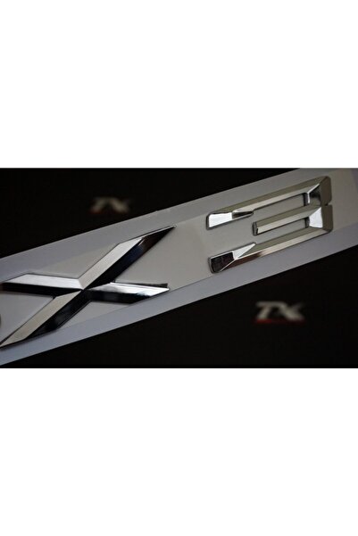 Genel Markalar Bmw X3 Bagaj Krom Metal 3m 3d Yazı Logo