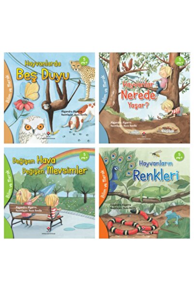 Tübitak Yayınları Tübitak Bilim Ve Merak Serisi 4 Kitap 5+ Yaş
