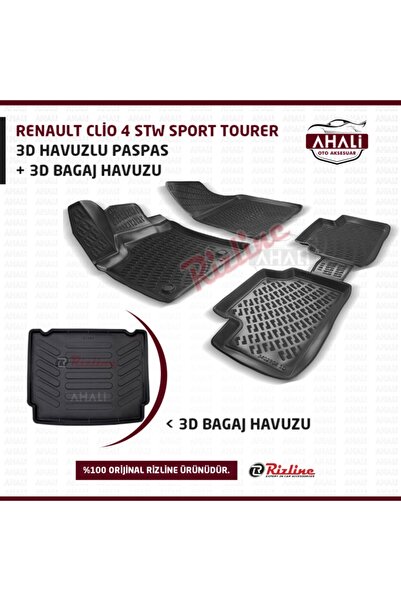 Rizline Renault-clio-4-stw-sport-tourer-paspas+bagaj-havuzu