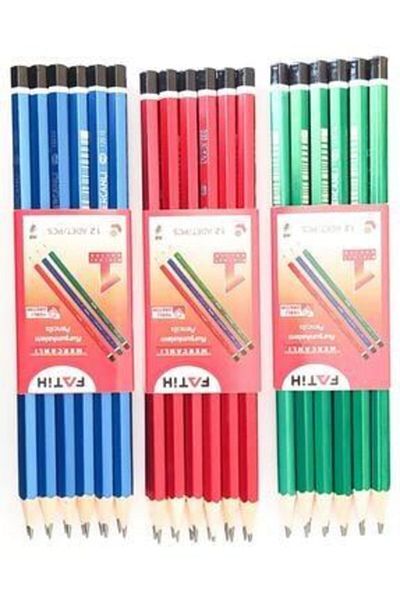 Fatih Coral Pencil 12 Pieces