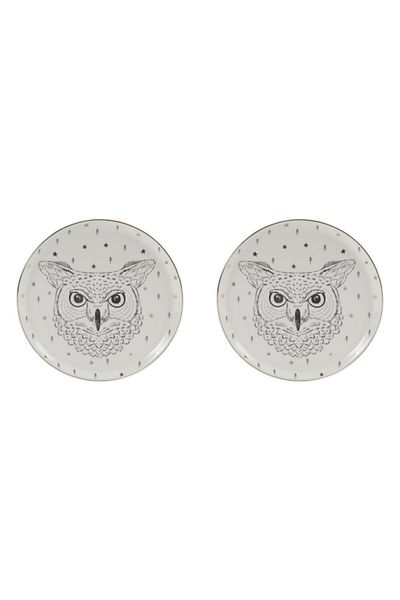 Porland Forest Own Flat Plate 20cm Set of 2