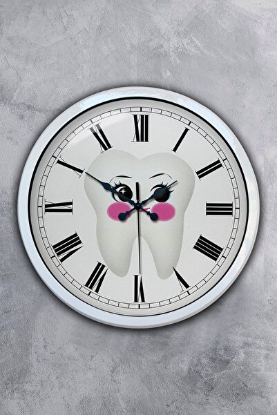 Platin Saat هدية ساعة حائط معدنية بيضاء مقاس 40 سم