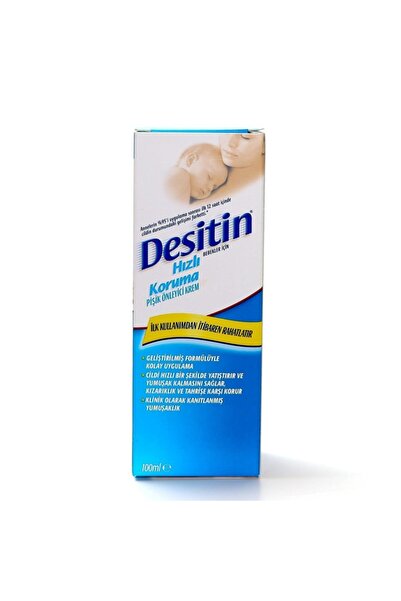 Desitin Hızlı Koruma Pişik Önleyici Krem 100 ml Mavi