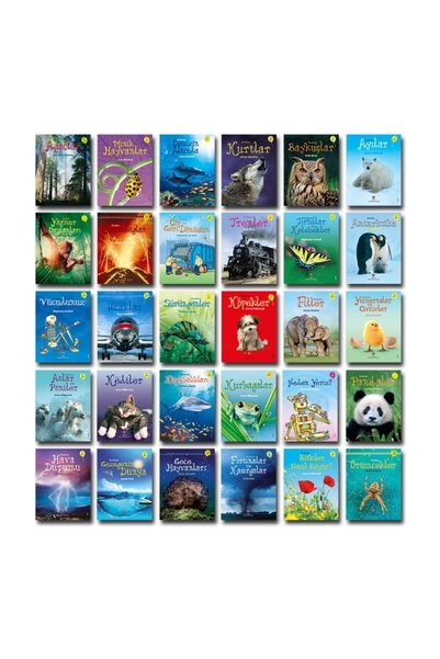 Tübitak Yayınları Tübitak Popüler Bilim Ilk Okuma Kitapları 30 Lu Set (1. Sın...