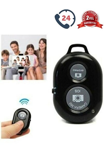 Nanopro Selfie Çubuğu Uzaktan Fotoğraf Çekim Kumandası Bluetoothlu Android Uy...