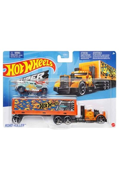 HOT WHEELS Taşıyıcı Tırlar Bdw51 Bdw57 Road Roller