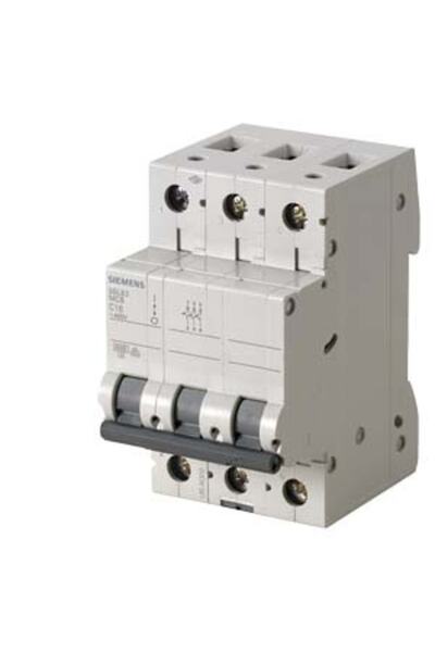 Siemens Trifaze 3x63a C Tipi Otomatik Sigorta 6ka 3 Kutuplu 5sl6363-7