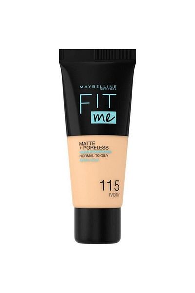 Maybelline New York كريم أساس Fit Me Matte+Poreless - 115 عاجي