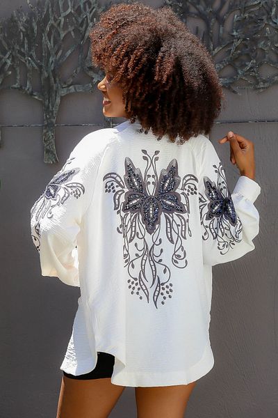 Chiccy Jacket - White - Regular fit