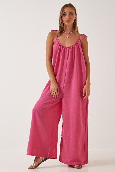 Happiness İstanbul Jumpsuit - Rosa - Relaxed