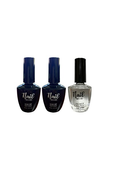 Nail Master Kalıcı Oje Protez Tırnak Top Coat(no Wipe) 15ml (rubber) Base Coa...