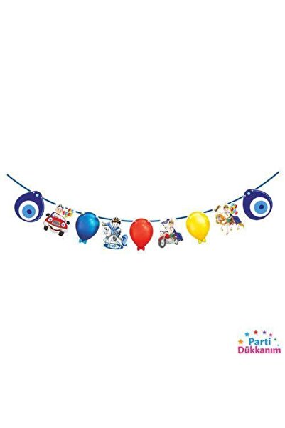 Parti Dükkanım Sünnet Figürlü Dekoratif Banner 170 cm