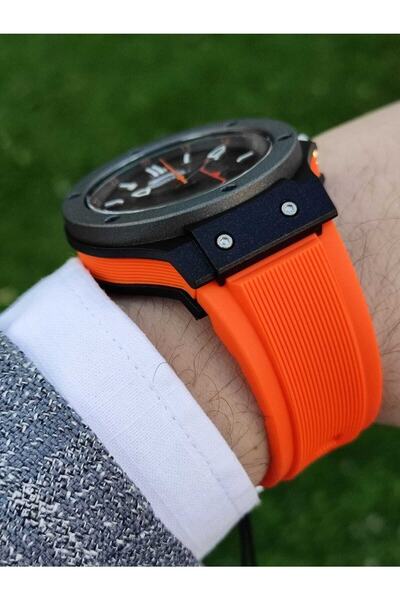 Slazenger Silicone Case Silicone Cord 10 Atm Water Resistant Men's Wristwatch