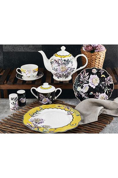 Aryıldız Porcelain 30 Piece Breakfast Set