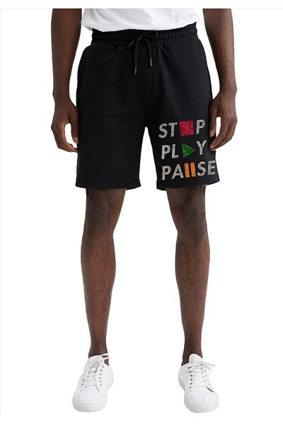 BENROMA Pantaloni scurți unisex imprimați