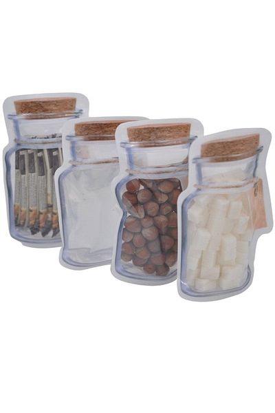 FORA Small Ziplock Jar Appearance Storage Bag
