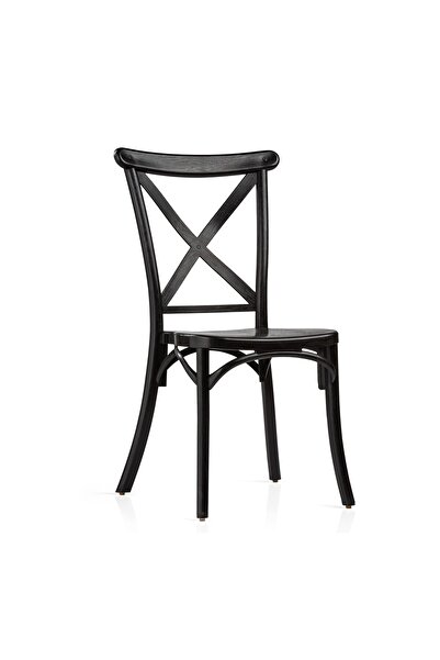 Just Home Cross Sandalye Siyah
