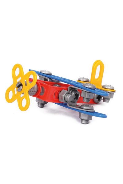 HobiDünyasıElif Polesie Inventor Designers Airplane Set 186 Pieces - POL-83425 (Lisinya)