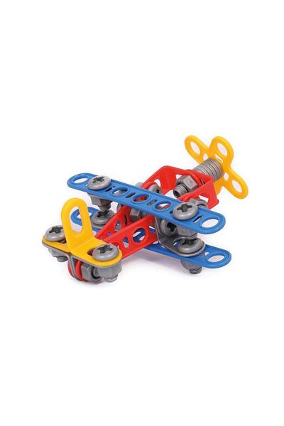 HobiDünyasıElif Polesie Inventor Designers Airplane Set 186 Pieces - POL-83425 (Lisinya)