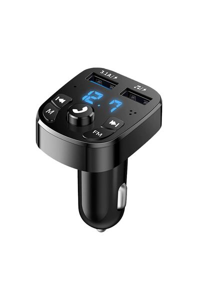 Etiget Bluetooth Araç Kiti, Araç Şarjı Çakmaklık Girişli, Oto Müzik Çalar Kit...