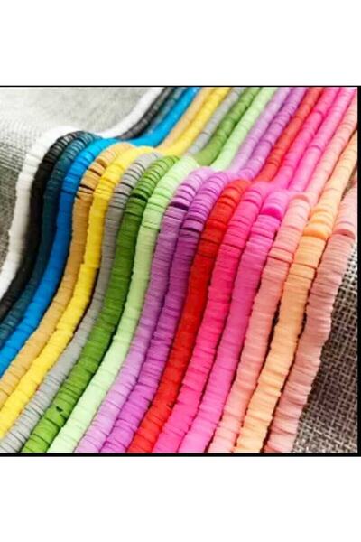 Prestij Boncuk 17 boja Fimo perli Set za izradu nakita Potrepštine za nakit