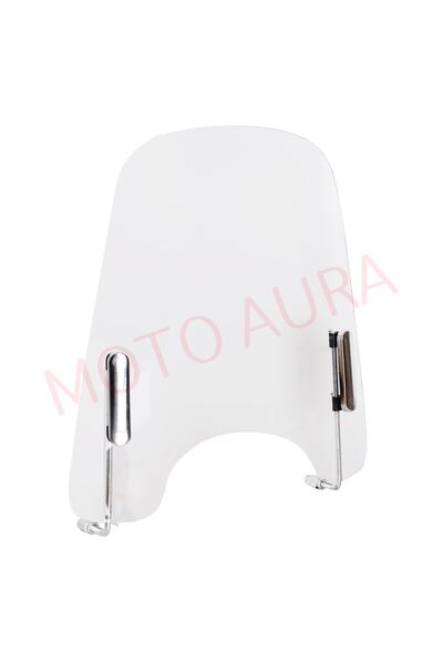 moto aura -Siperlik Camı [muhtelif - Vitesli Uyumlu] 3.0 Mm/42*45.5 Cm