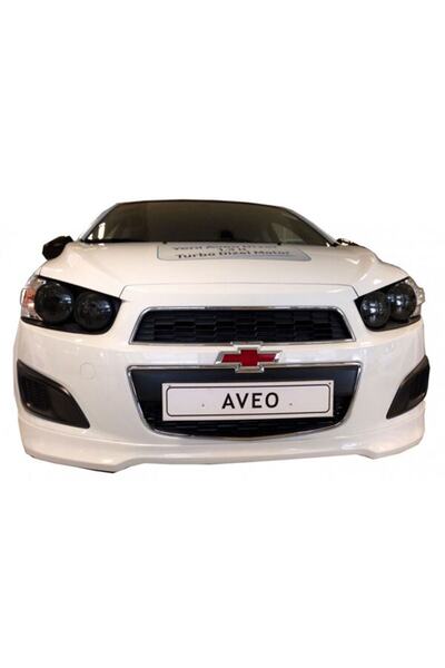 plastik body kit Chevrolet Aveo Hb - Sedan Uyumlu 2012 Sonrası Ön Tampon Ek (...
