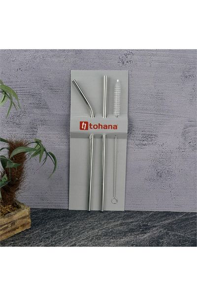 Tohana Steel Straw Set