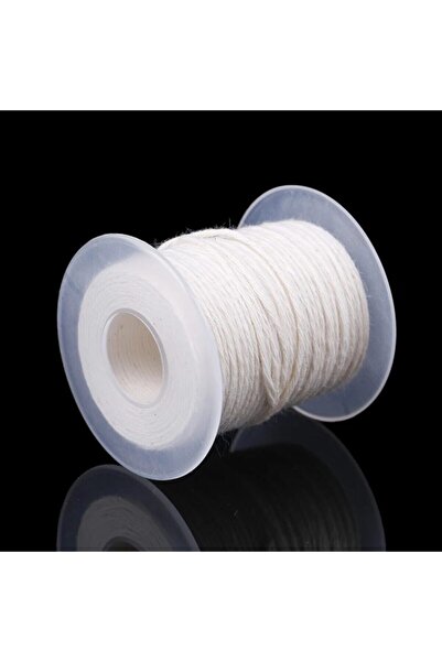 DOĞAN MUM Mum Fitili 10mt Orjinal Parafinsiz Fitil Pamuk Mum Fitili