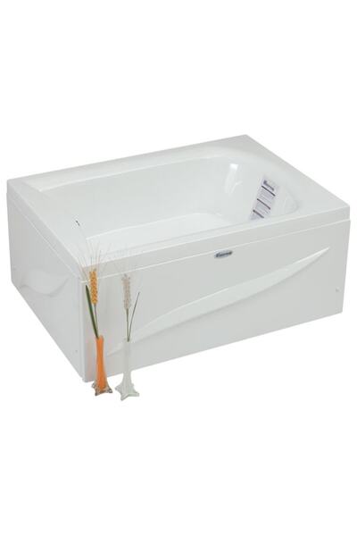 Waterway Oxnard Mini Dikdörtgen Küvet 110x80 H:43 Gövde+metal Ayak+dört Yön P...