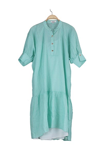İpekyol Dress - Turquoise - Basic