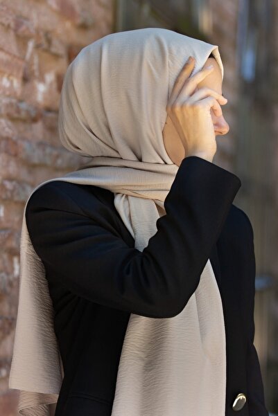 VİOLLA Жіночий бавовняний шарф Cazz, світло-бежевий