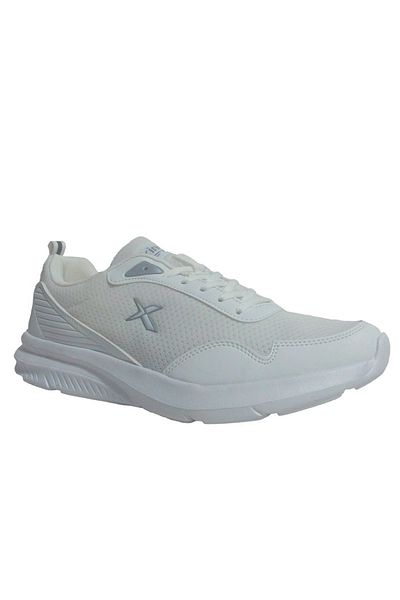 Kinetix White Running Lace-Up Sneakers