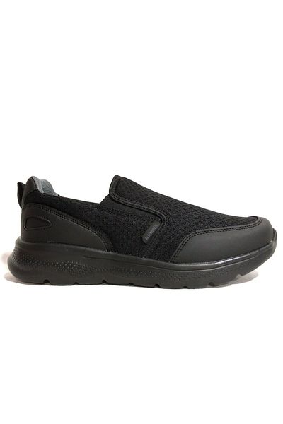 Kinetix Black Laceless Aqua Men's Sports Shoes