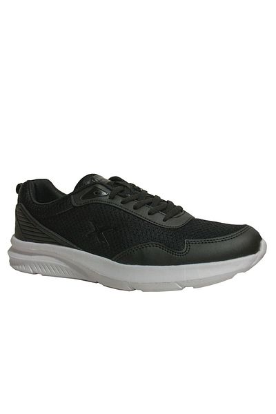 Kinetix Black Running Lace-Up Sneakers