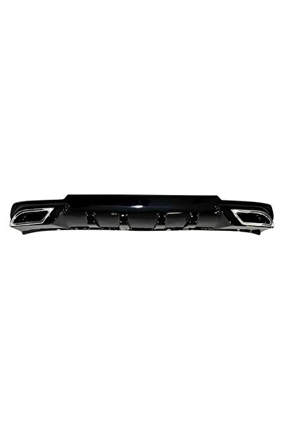 MKG Opel Astra J  Uyumlu Makyajlı Hb Sport Difüzör Piona Black + Egzoz Ucu Kr...