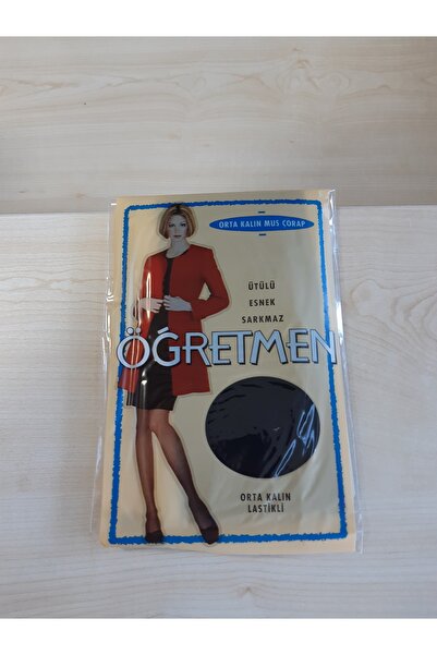 Öğretmen Lastikli Çorap