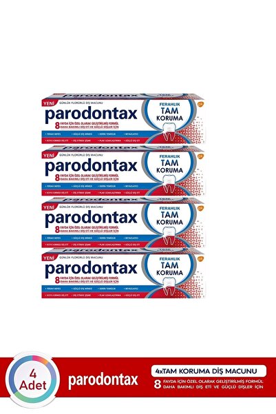 Parodontax Tam Koruma Ferahlık 50 gr 4 Adet