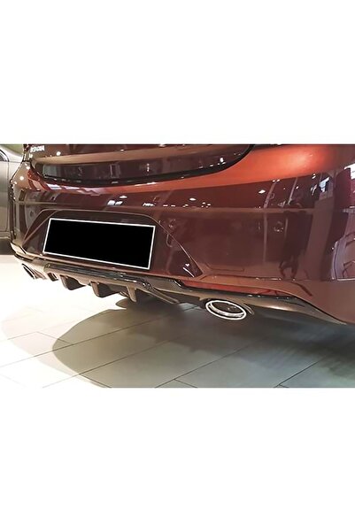 MKG Opel Insignia B Opc Difüzör Piona Black + Egzoz Ucu Kromlar 2017 2018 201...