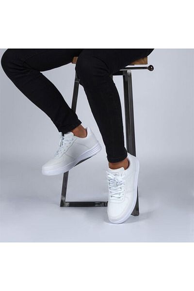 Aktürk White Men's Casual Sneakers 22233