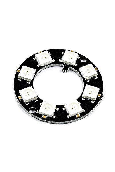 Genel Markalar 8 Bit Neopixel Halka Ring Ws2812b 5050 Rgb Led Modül 5050 Adre...