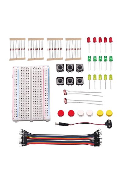 Genel Markalar Elektronik Başlangıç Seti Arduino Starter Kit Breadboard Led